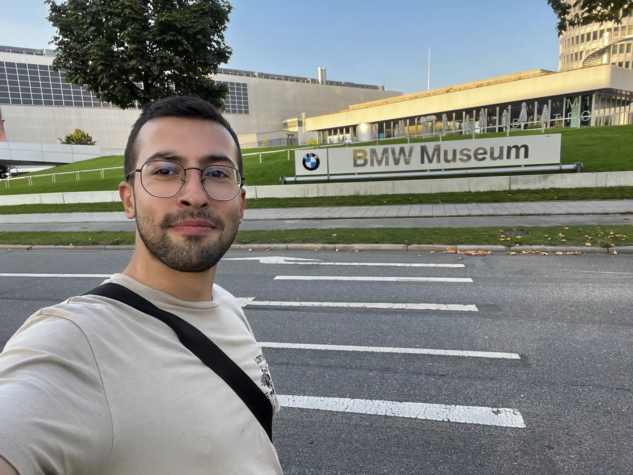 Koray at BMW Museum