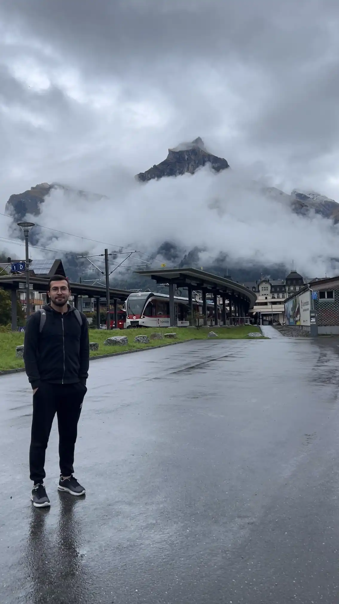 Koray in the mountains